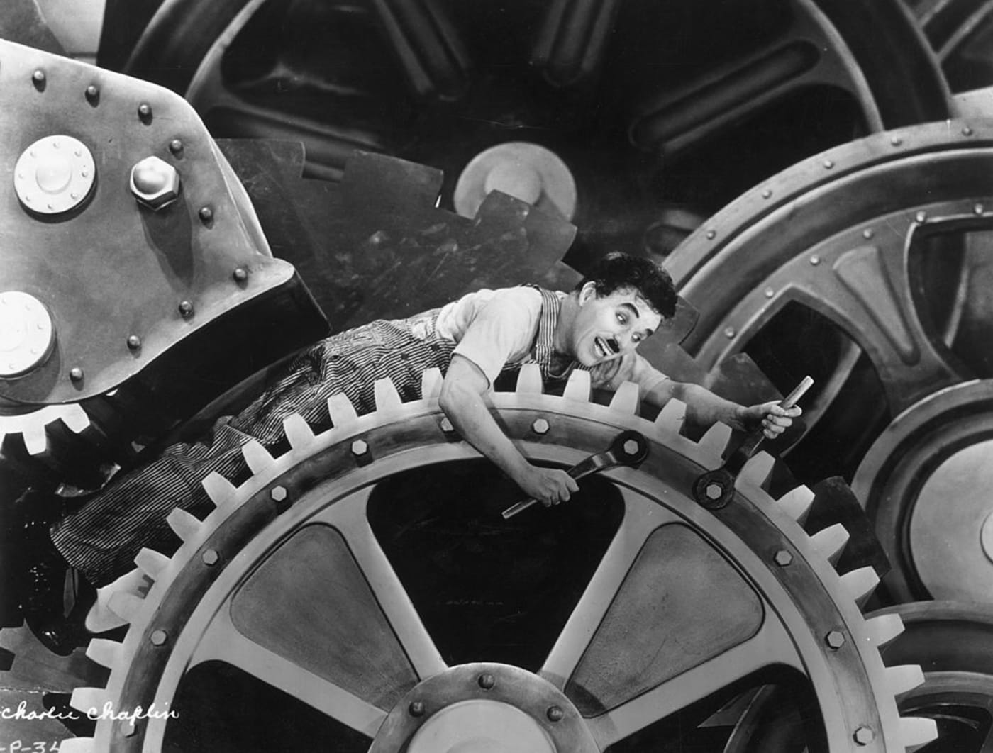 Charlie Chaplin în vremurile moderne